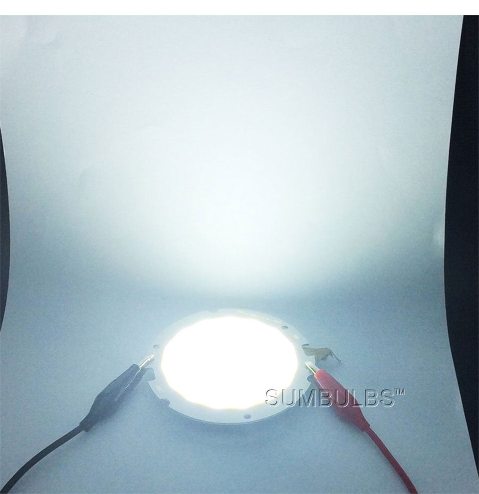LED COB Chip 76MM Round On Board Lamp DC30-33V 20W 30W LED Light Bulb Source for Spotlight Downlight Warm Natural Cold White