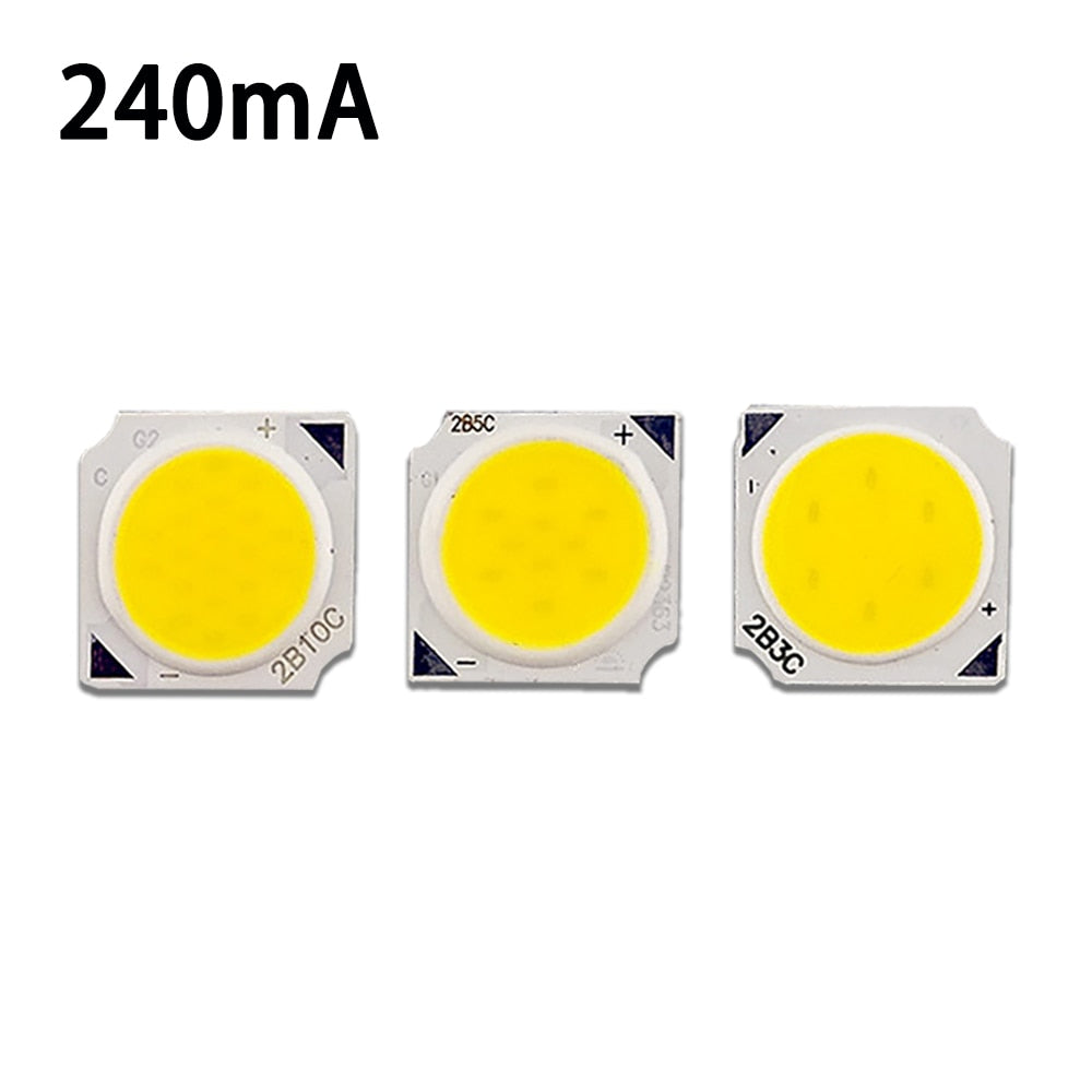 LED COB Chip 3w 5w 7w 10w 10 pcs/lot 1311 Cob Lamp Beads 240mA Warm White Light Source For Rail Spotlight Commercial Downlight