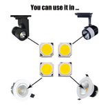 LED COB Chip 3w 5w 7w 10w 10 pcs/lot 1311 Cob Lamp Beads 240mA Warm White Light Source For Rail Spotlight Commercial Downlight