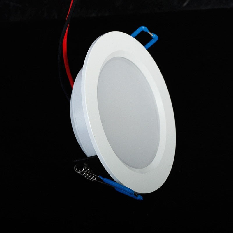 Ultra Bright Round LED Downlight AC 220V 85-265V 3W 5W 7W 9W 12W 15W 18W Aluminum LED Downlight Ceiling Recessed Spotlight