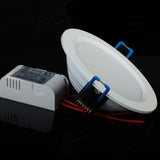 Ultra Bright Round LED Downlight AC 220V 85-265V 3W 5W 7W 9W 12W 15W 18W Aluminum LED Downlight Ceiling Recessed Spotlight