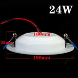 Ultra Bright Round LED Downlight AC 220V 85-265V 3W 5W 7W 9W 12W 15W 18W Aluminum LED Downlight Ceiling Recessed Spotlight