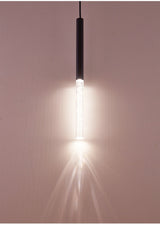 Long Pipeline Chandelier Modern LED Ceiling Lamp Hanging Kitchen Island Dining Cylindrical Downlight Store Indoor Spotlight