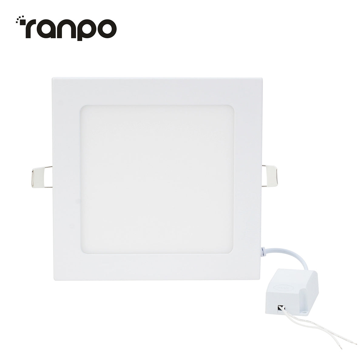 Ultra Thin 6W - 21W Square LED Ceiling Light White Recessed Panel Downlight Spotlight Lamp 110V-240V for Indoor Bedroom Kitchen