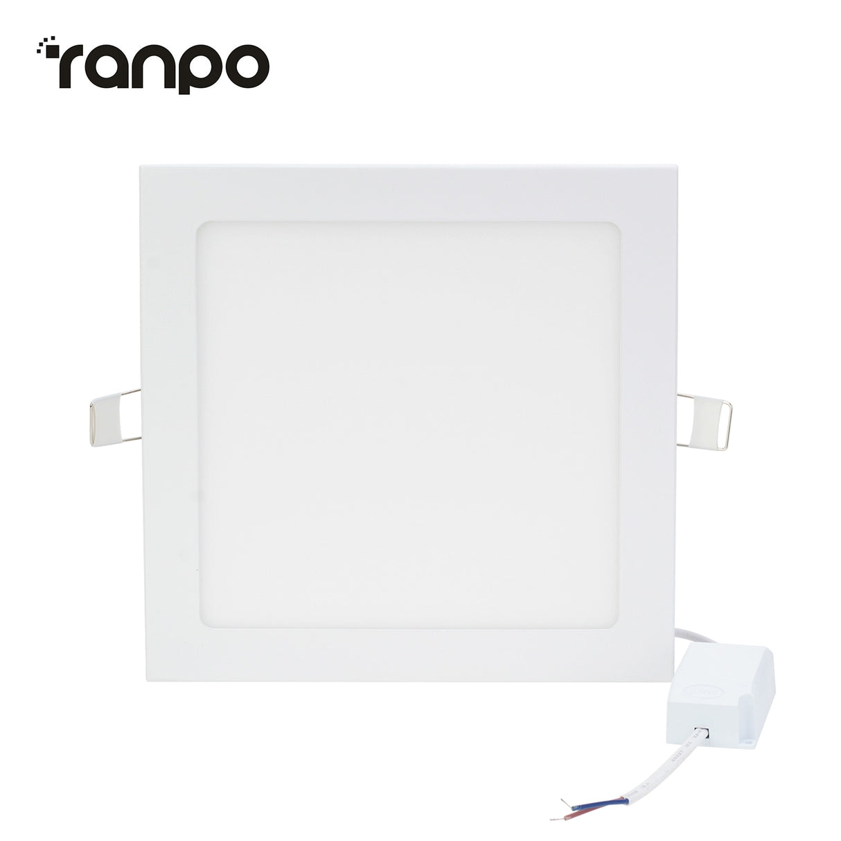 Ultra Thin 6W - 21W Square LED Ceiling Light White Recessed Panel Downlight Spotlight Lamp 110V-240V for Indoor Bedroom Kitchen