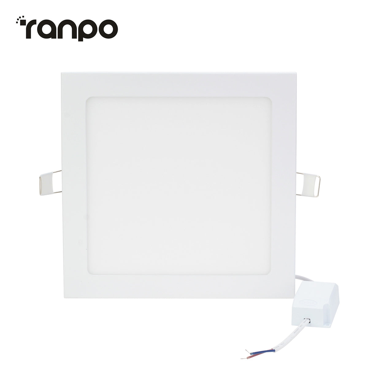 Ultra Thin 6W - 21W Square LED Ceiling Light White Recessed Panel Downlight Spotlight Lamp 110V-240V for Indoor Bedroom Kitchen