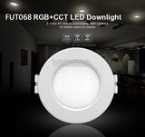 Miboxer 6W/9W/12W/15W/18W RGB+CCT LED Downlight Dimmable LED Ceiling Spotlight AC110V 220V FUT063/FUT066/FUT068/FUT069/B8/iBox1