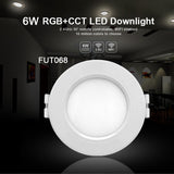 Miboxer 6W/9W/12W/15W/18W RGB+CCT LED Downlight Dimmable LED Ceiling Spotlight AC110V 220V FUT063/FUT066/FUT068/FUT069/B8/iBox1