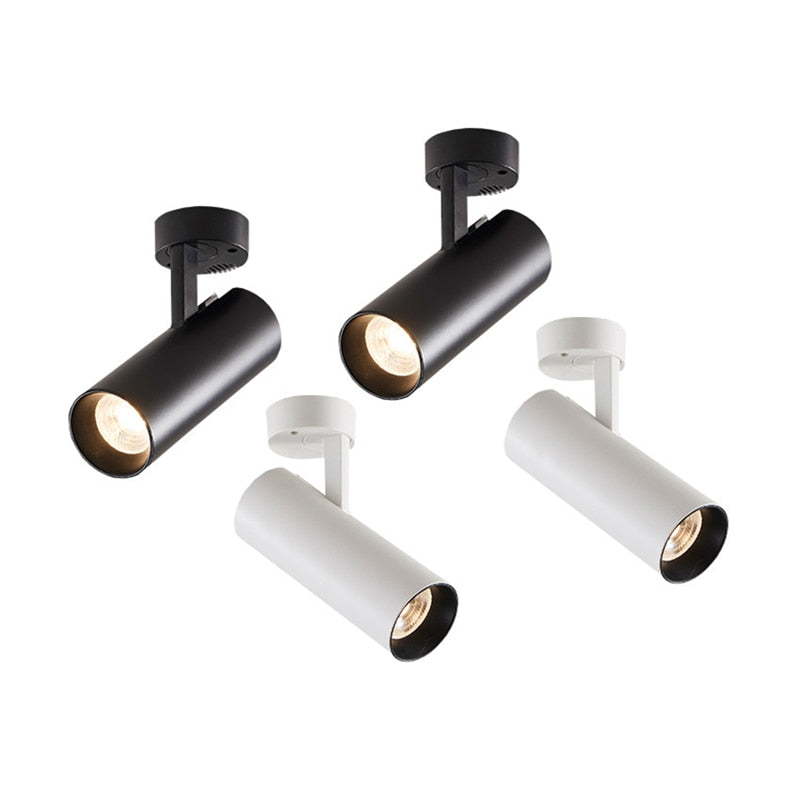 Surface Mounted LED Downlights Foldable 360° Rotatable LED Ceiling Spot lights 12W 20W 30W LED Lamps Background Wall Lighting