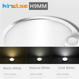 LED Ceiling Light Ultra-thin LED Panel Motion Sensor 12V Spotlights Recessed Daylight LED Infrared Sensor Kitchen Mini Downlight