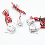 9pcs/lot DC12V 1W LED MINI Downlight Bridgelux Chip Waterproof IP65 LED Spot Light LED Cabinet Light LED Downlight