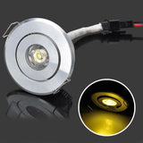 GD 4pcs 1W 3W LED Recessed Spot  110V 220V Dimmable LED Ceiling Fixture Dimmable LED Spot Downlight Interior Home Living Room