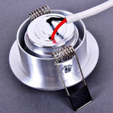 GD 4pcs 1W 3W LED Recessed Spot  110V 220V Dimmable LED Ceiling Fixture Dimmable LED Spot Downlight Interior Home Living Room