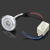 GD 4pcs 1W 3W LED Recessed Spot  110V 220V Dimmable LED Ceiling Fixture Dimmable LED Spot Downlight Interior Home Living Room