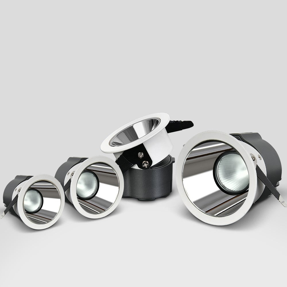 LED Downlight 7w 12w 15w Led Bulb Anti Glare LED Recessed Lamp Bedroom Kitchen Living Room Indoor LED Spot Lightings