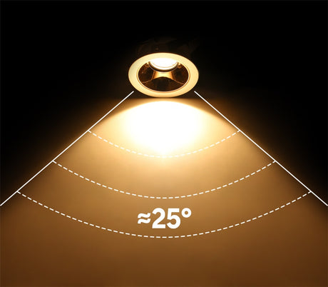 LED Downlight 7w 12w 15w Led Bulb Anti Glare LED Recessed Lamp Bedroom Kitchen Living Room Indoor LED Spot Lightings