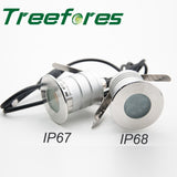 IP67 IP68 3W 12V-24V Underground Spotlight Mini COB Sauna Swimming Pool Lamp LED Floor Outdoor Garden Downlight Lighting