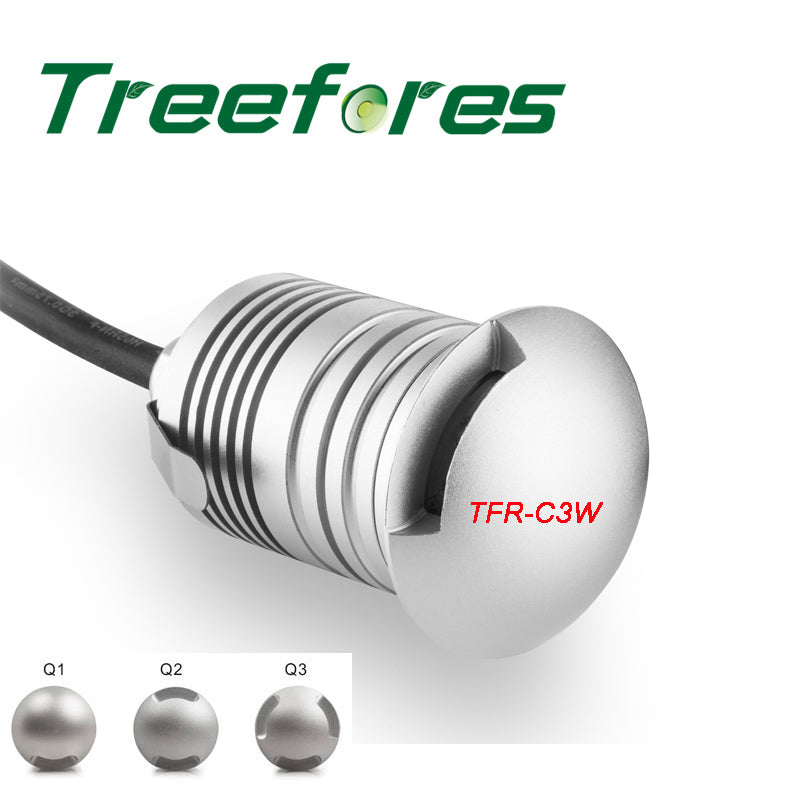 IP67 IP68 3W 12V-24V Underground Spotlight Mini COB Sauna Swimming Pool Lamp LED Floor Outdoor Garden Downlight Lighting