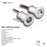 Ceiling Spot Light 30D/120D,  Mini 1W Downlights,  Led SpotLight DC3V/300mA, DIY Lamp For Home Lighting, 15mm Cutout 6pc