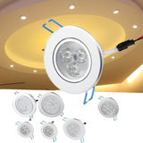ICOCO 9W 280-350Lm LED Downlight Ceiling Light Energy-saving Eye Protection LED Down Lamp Bulb With LED Driver AC85-245V