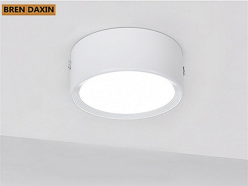 Surface mounted LED downlight spot light 3W 5W 7W 9W 12W ceiling light living room study window background wall lighting