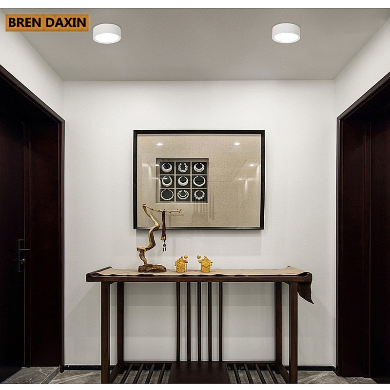 Surface mounted LED downlight spot light 3W 5W 7W 9W 12W ceiling light living room study window background wall lighting