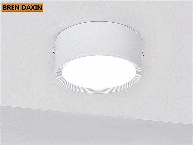Surface mounted LED downlight spot light 3W 5W 7W 9W 12W ceiling light living room study window background wall lighting
