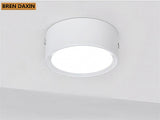 Surface mounted LED downlight spot light 3W 5W 7W 9W 12W ceiling light living room study window background wall lighting