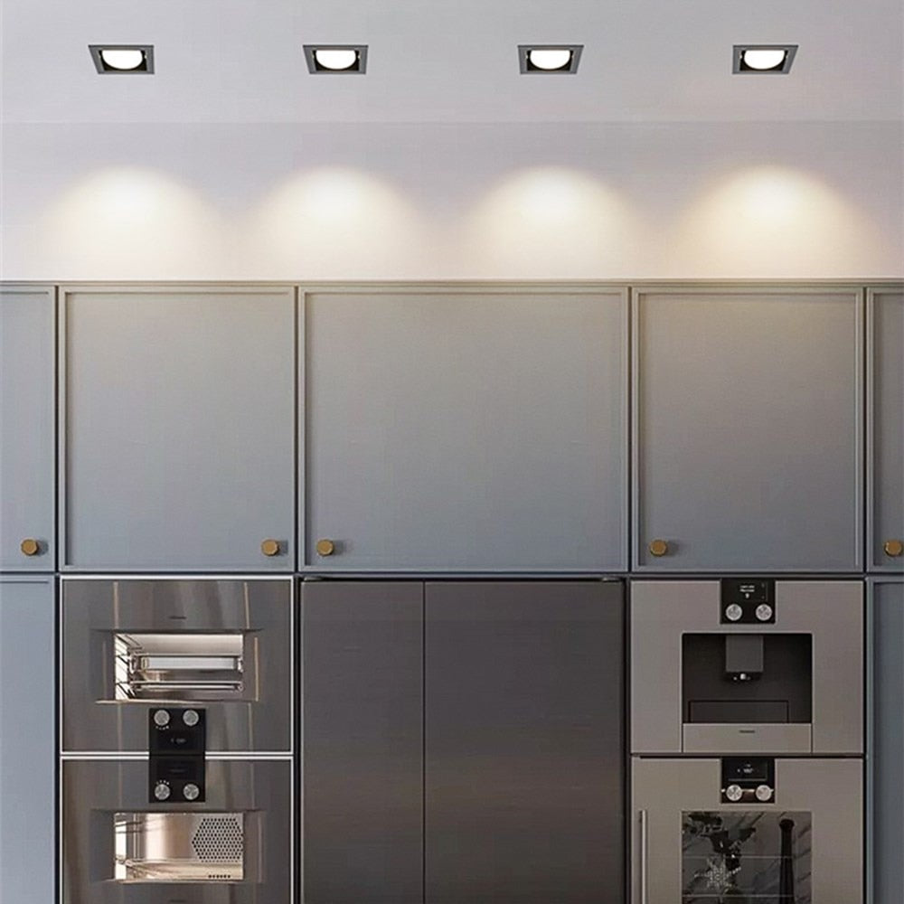 GX53 Led Recessed Downlight Bulb Replaceable Freely Ceiling Led Spot Lamp 7W 9W 12W For Living Room Bedroom Kitchen Lighting