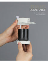 Aisilan LED recessed downlight frameless 30° adjustable anti-glare detachable bedroom corridor white black built in spot light