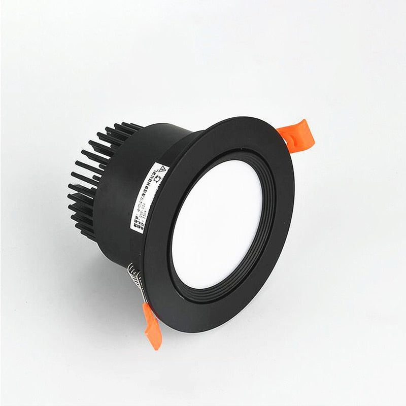 Dimmable AC90V-260V 3W 5W 7W 9W 12W 15W 18W LED Downlights Epistar Chip COB Recessed Ceiling Lamps Spot Lights For Home illumination