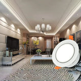 Dimmable AC90V-260V 3W 5W 7W 9W 12W 15W 18W LED Downlights Epistar Chip COB Recessed Ceiling Lamps Spot Lights For Home illumination