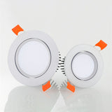 Dimmable AC90V-260V 3W 5W 7W 9W 12W 15W 18W LED Downlights Epistar Chip COB Recessed Ceiling Lamps Spot Lights For Home illumination