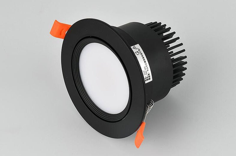 Dimmable AC90V-260V 3W 5W 7W 9W 12W 15W 18W LED Downlights Epistar Chip COB Recessed Ceiling Lamps Spot Lights For Home illumination