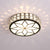 Luxury Modern Living Room Downlight Led Aisle Lamp Corridor Light Nordic Crystal Round Simple Entrance Light Entrance Lighting