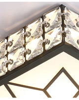 Luxury Modern Living Room Downlight Led Aisle Lamp Corridor Light Nordic Crystal Round Simple Entrance Light Entrance Lighting