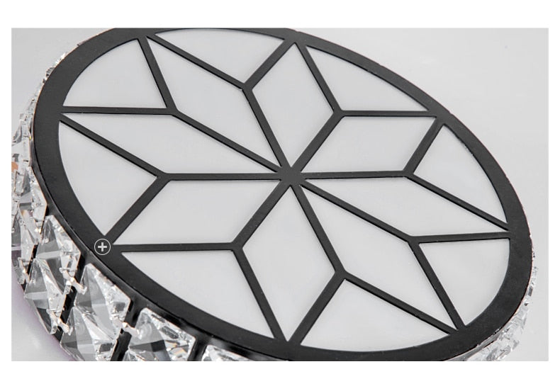 Luxury Modern Living Room Downlight Led Aisle Lamp Corridor Light Nordic Crystal Round Simple Entrance Light Entrance Lighting