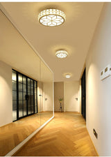 Luxury Modern Living Room Downlight Led Aisle Lamp Corridor Light Nordic Crystal Round Simple Entrance Light Entrance Lighting