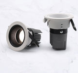 Led spotlight deep anti-glare without main light commercial embedded downlight wall washer for living room 5W 7W 9W 12W 15W COB ceil