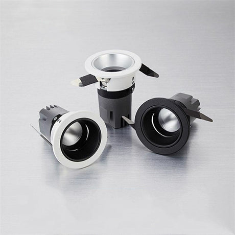 Led spotlight deep anti-glare without main light commercial embedded downlight wall washer for living room 5W 7W 9W 12W 15W COB ceil