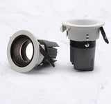 Led spotlight deep anti-glare without main light commercial embedded downlight wall washer for living room 5W 7W 9W 12W 15W COB ceil