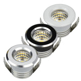 Mini LED Spot Downlights COB AC12V 3W Light For Ceiling Cabinet Chowcase Loft Decorations Cut Out 29-30mm
