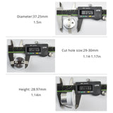 Mini LED Spot Downlights COB AC12V 3W Light For Ceiling Cabinet Chowcase Loft Decorations Cut Out 29-30mm