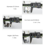 Mini LED Spot Downlights COB AC12V 3W Light For Ceiling Cabinet Chowcase Loft Decorations Cut Out 29-30mm