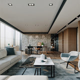 Recessed Led Downlight Lamp GX53 Bulb Ceiling Led Light No glare Bulb Replace 14W 18W 24W For Kitchen Dining Room Living Room