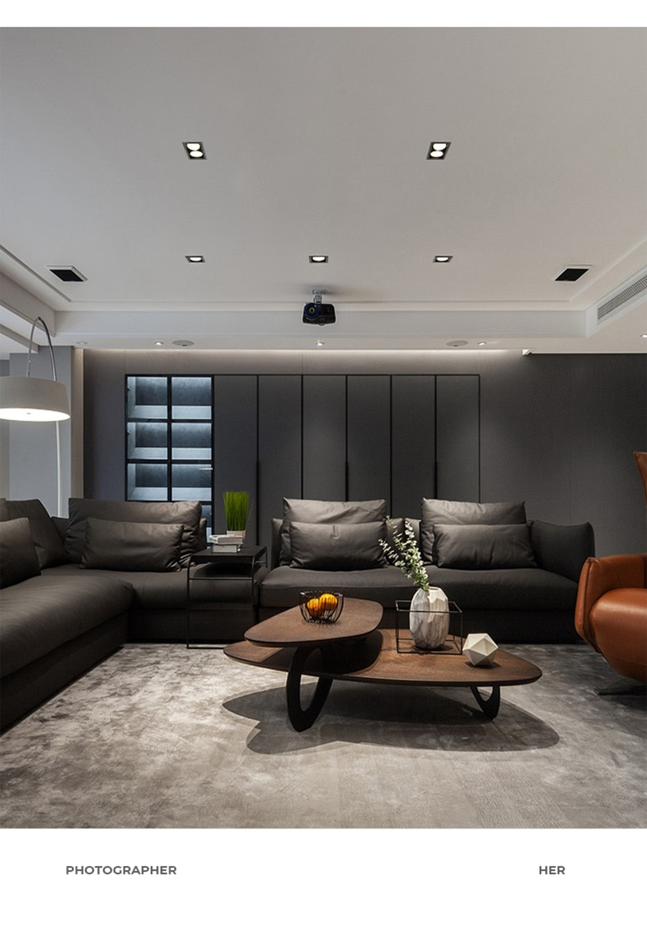 Recessed Led Downlight Lamp GX53 Bulb Ceiling Led Light No glare Bulb Replace 14W 18W 24W For Kitchen Dining Room Living Room