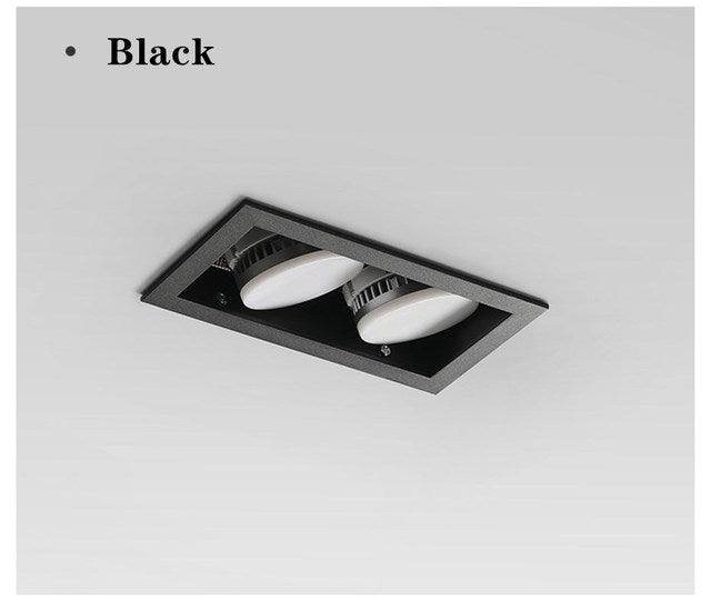Recessed Led Downlight Lamp GX53 Bulb Ceiling Led Light No glare Bulb Replace 14W 18W 24W For Kitchen Dining Room Living Room