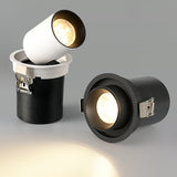 Led Recessed Lights Dimmable Spot Led Downlight Foldable Rotatable Indoor Home Ceiling Lamp AC110V 220V Living Room Kitchen Lamp