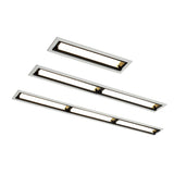 LED Downlight 10W 20W 30W Spot Light Line Light Bar Creative Linear Long Strip Living Room Corridor Recessed