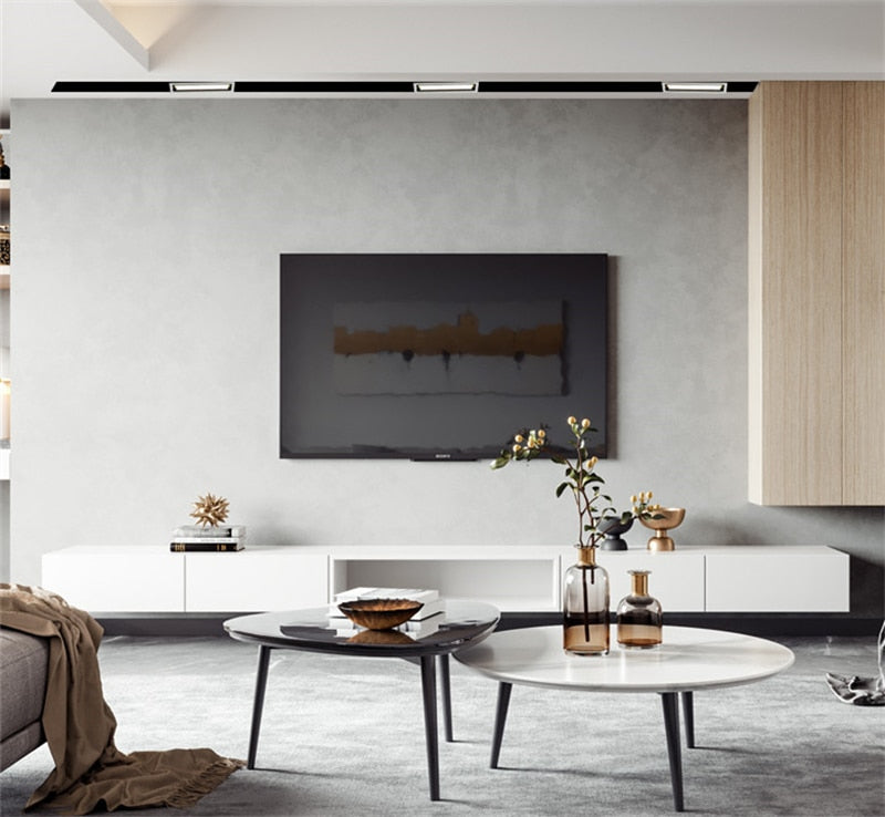 LED Downlight 10W 20W 30W Spot Light Line Light Bar Creative Linear Long Strip Living Room Corridor Recessed